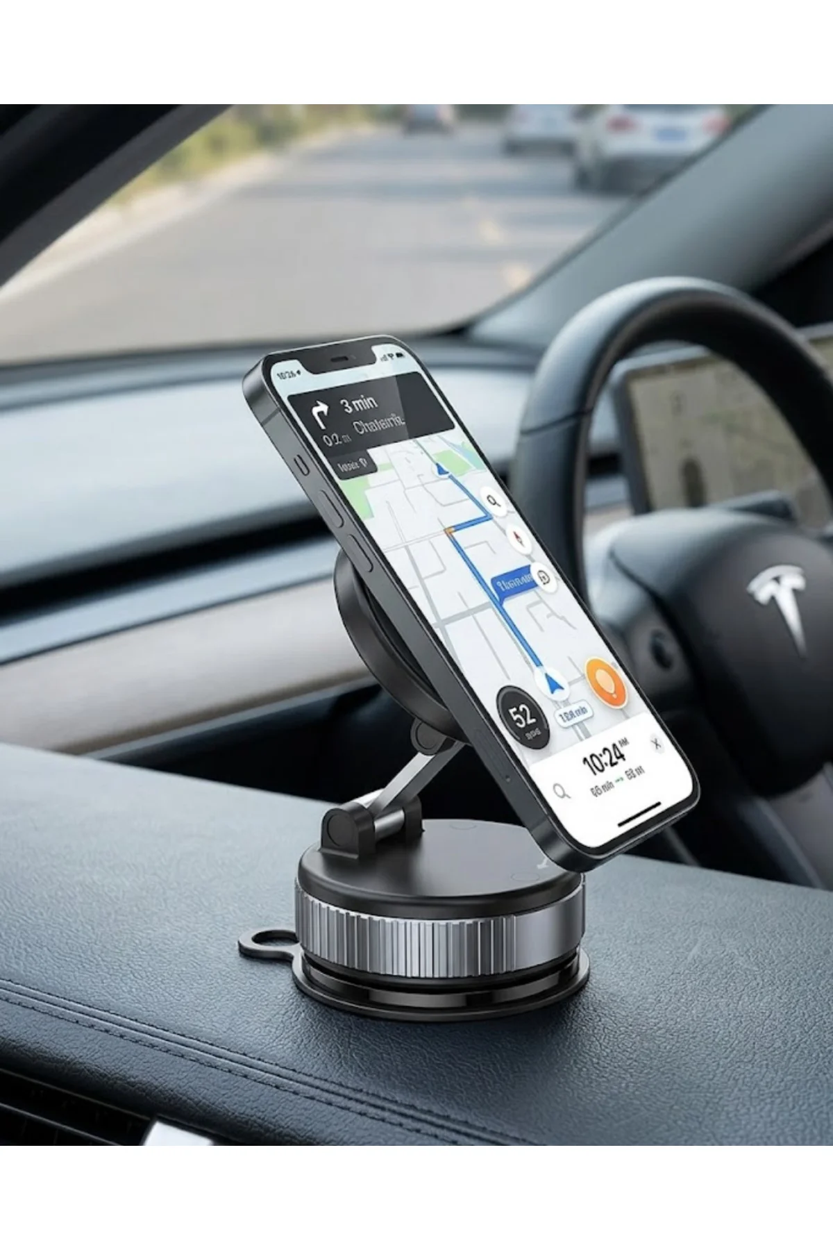 Manyetik Araç Telefon Tutucu 360° Döner Katlanabilir Telefon Standı Manyetik Araç Telefon Tutucu 360° Döner Katlanabilir Telefon Standı