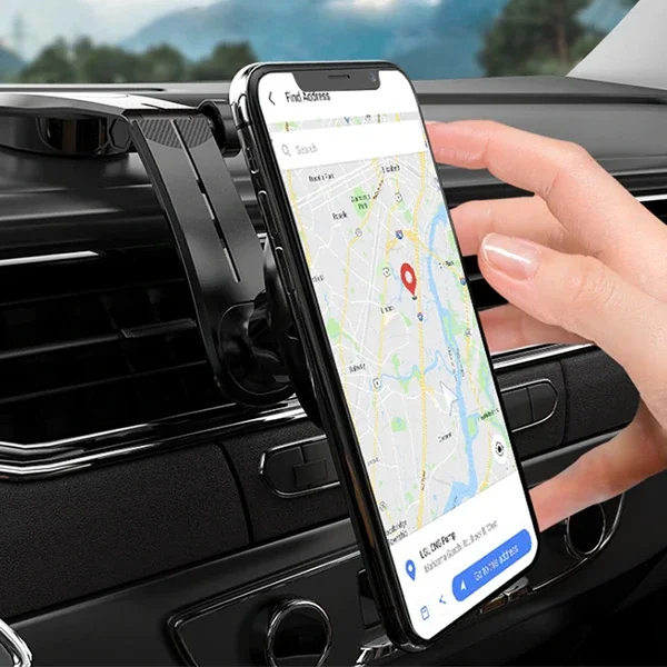 Manyetik Araç Telefon Tutucu Dashboard Kılıfı - 360° Dönebilen Güçlü Mıknatıslı Klips