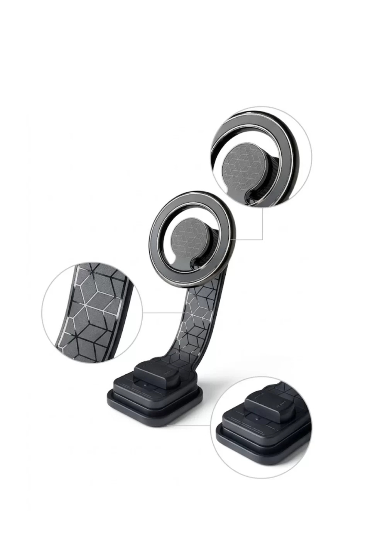 Manyetik Araç Telefon Standı Katlanabilir Telefon Tutucu