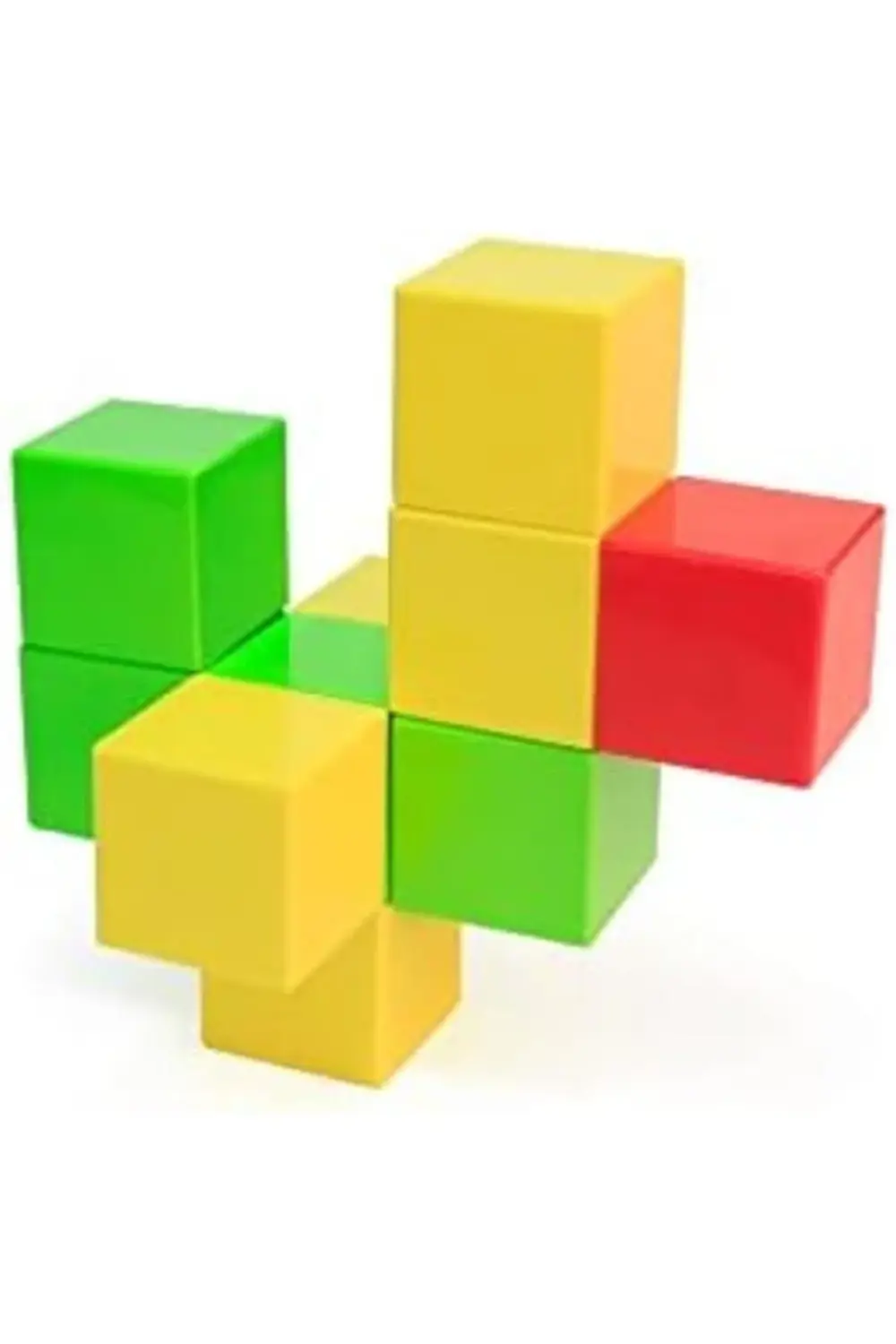 Manyetik Blok Klasik Renkler - 24 Küp 978262