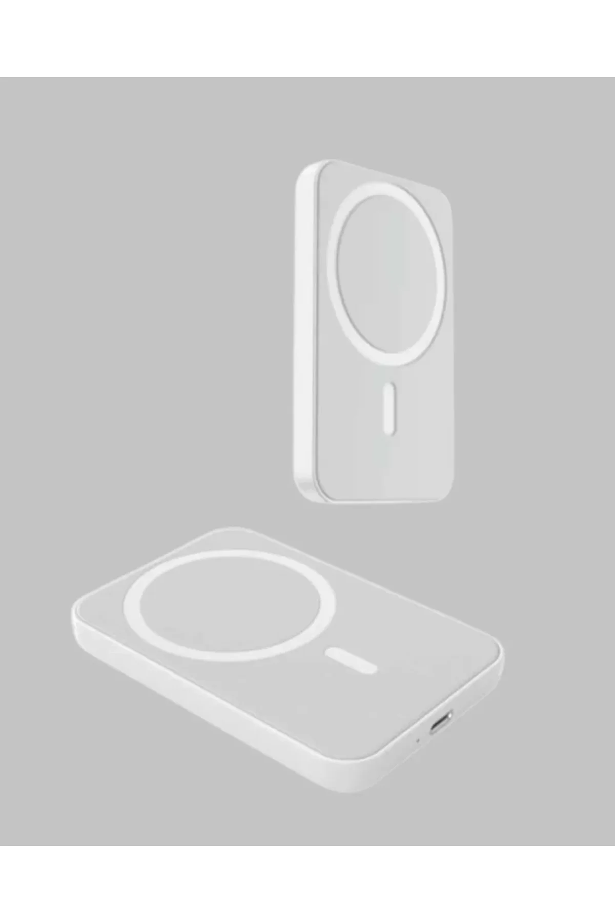 Manyetik Kablosuz Powerbank – iPhone 12/13/14/15 Uyumlu, Hızlı Şa