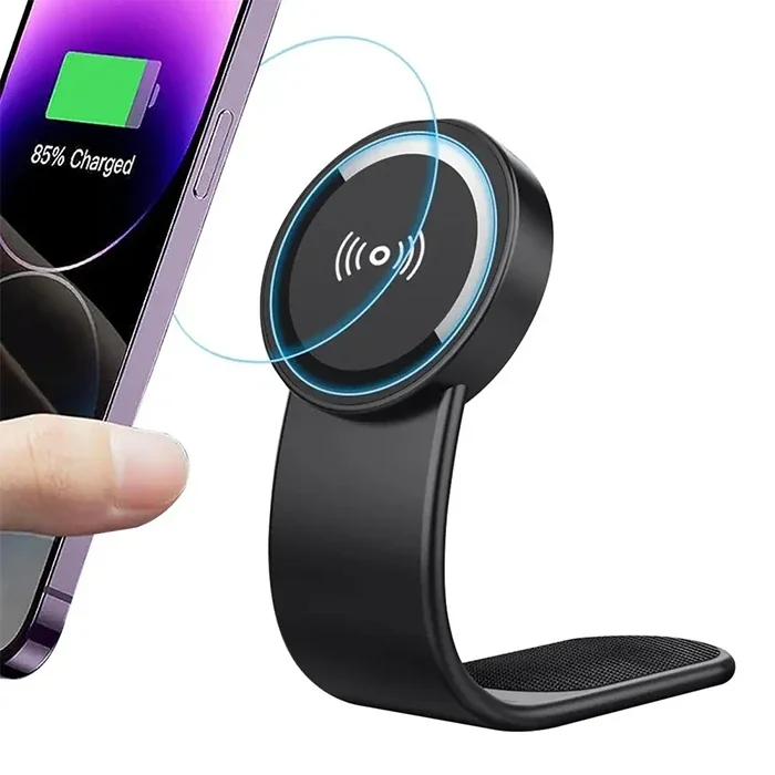 Manyetik Kablosuz Şarjlı Araç Telefon Tutucu WH-160 - Torpido Üstü Katlanabilir