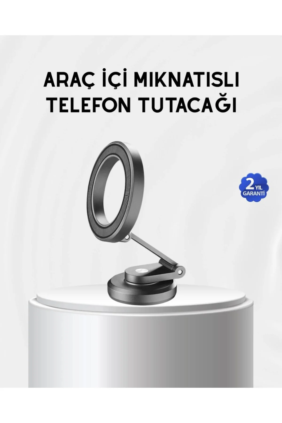 Manyetik Katlanabilir Araç Telefon Tutucu – Magsafe Uyumlu, 360° 