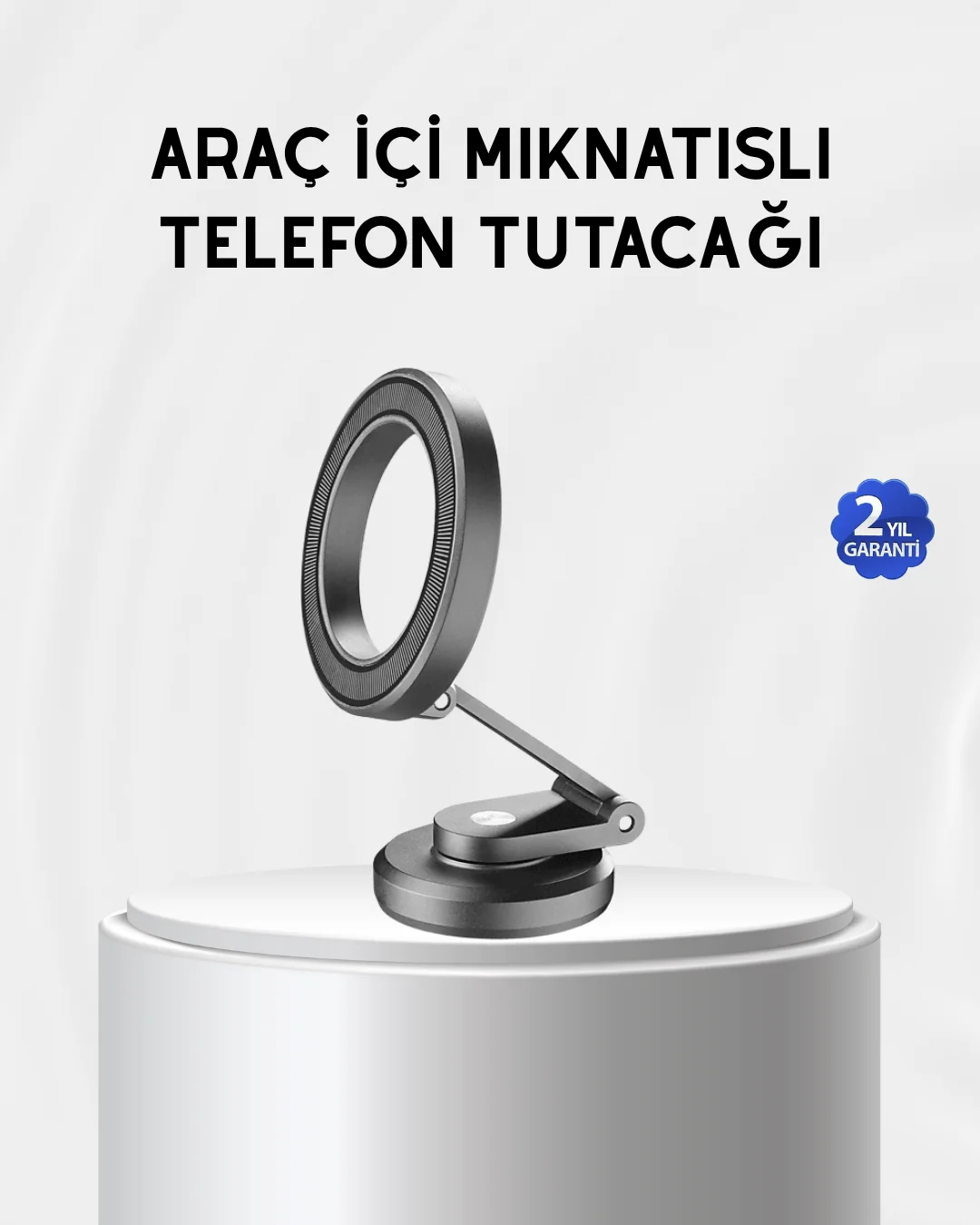 Manyetik Katlanabilir Araç Telefon Tutucu – MagSafe Uyumlu, 360° Ayarlanabilir, Güçlü Mıknatıs Manyetik Katlanabilir Araç Telefon Tutucu – MagSafe Uyumlu, 360° Ayarlanabilir, Güçlü Mıknatıs