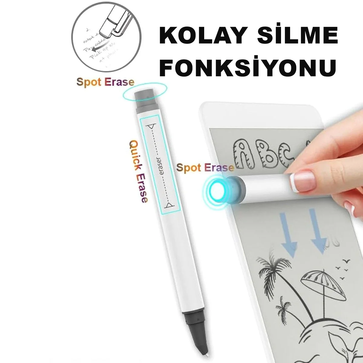 Manyetik Mini Sihirli Yazı Tahtası 5,5'' - 14 cm