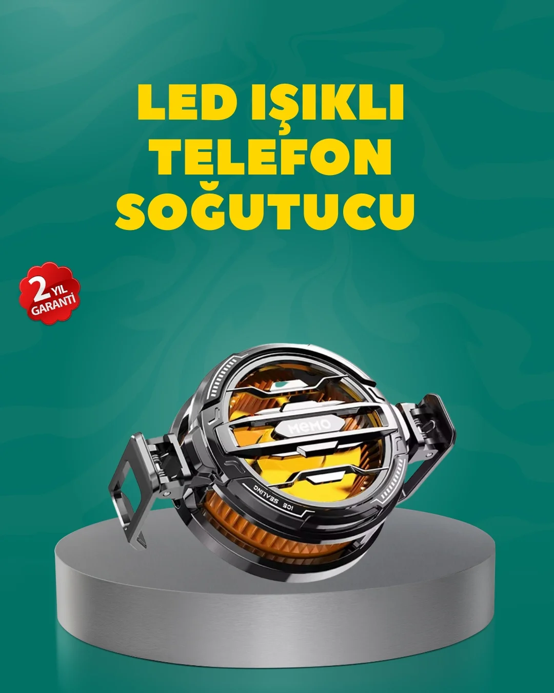 Manyetik Montajlı Kompakt Telefon Soğutucu