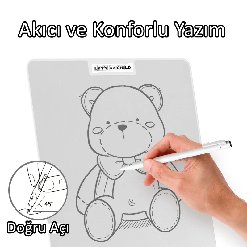 Manyetik Sihirli Yazı Tahtası 10'' - 25 cm