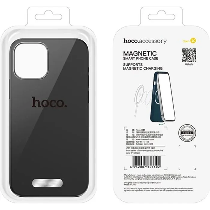 Manyetik Silikon Kılıf iPhone 15 Plus - Darbeye Dayanıklı MagSafe Uyumlu