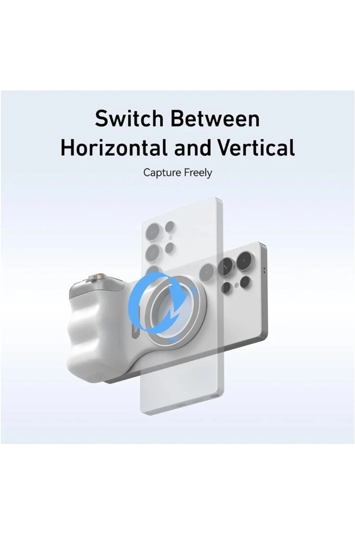 Manyetik Telefon Kamera Tutucu Bluetooth Kumandalı Uzaktan Çekim 