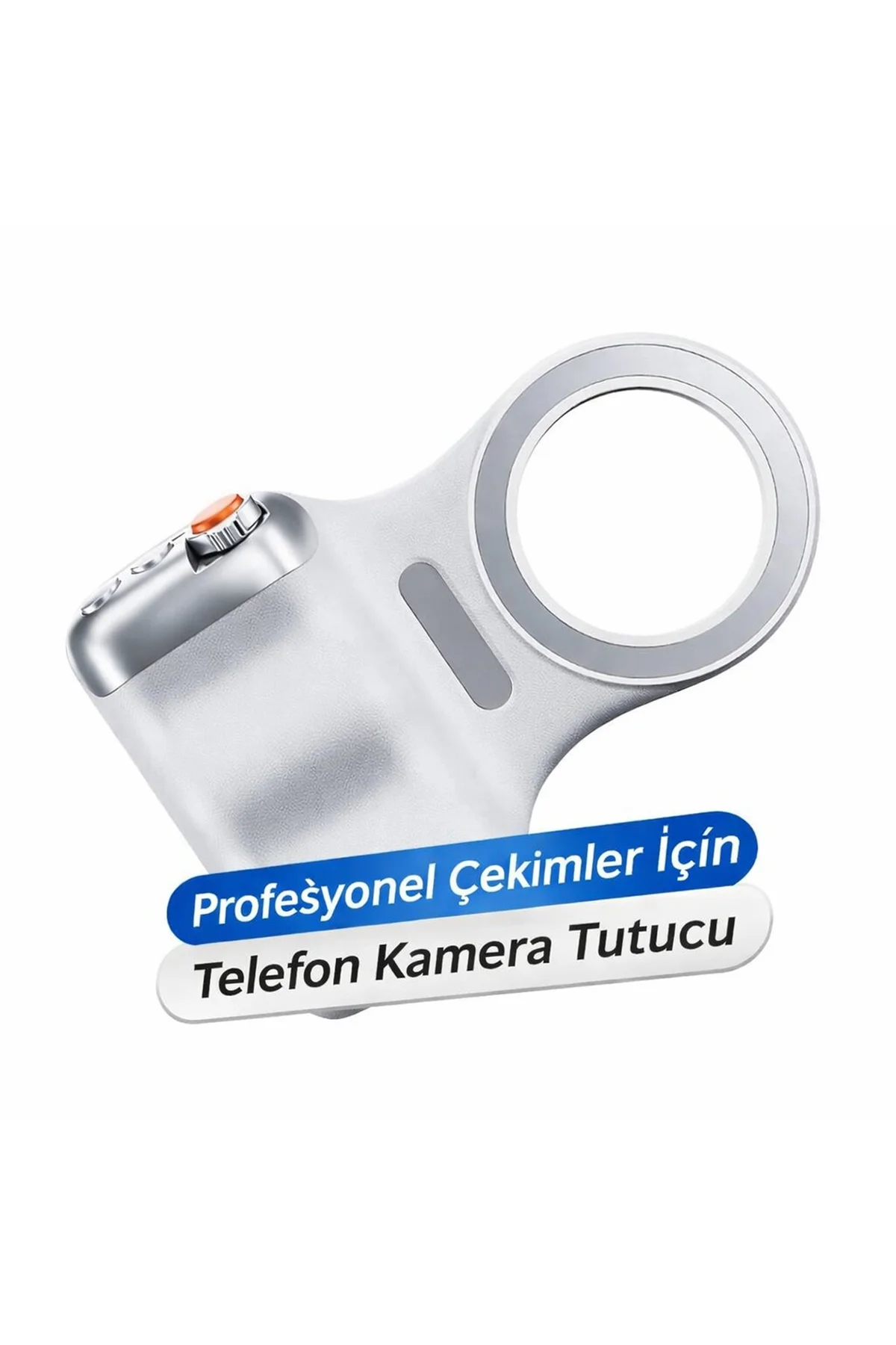 Manyetik Telefon Kamera Tutucu Bluetooth Kumandalı Uzaktan Çekim 