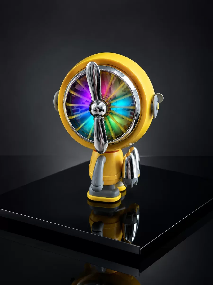 Manyetik Telefon Soğutucu RGB Fanlı Mobil Oyun Soğutucusu - USB Tip-C Soğutucu