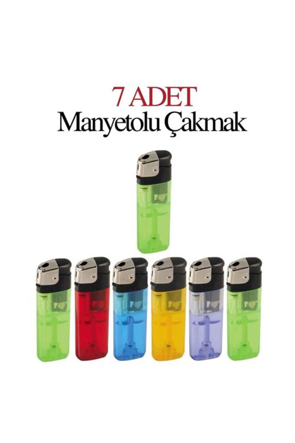 Modacar Manyetolu Çakmak 7 Li Paket