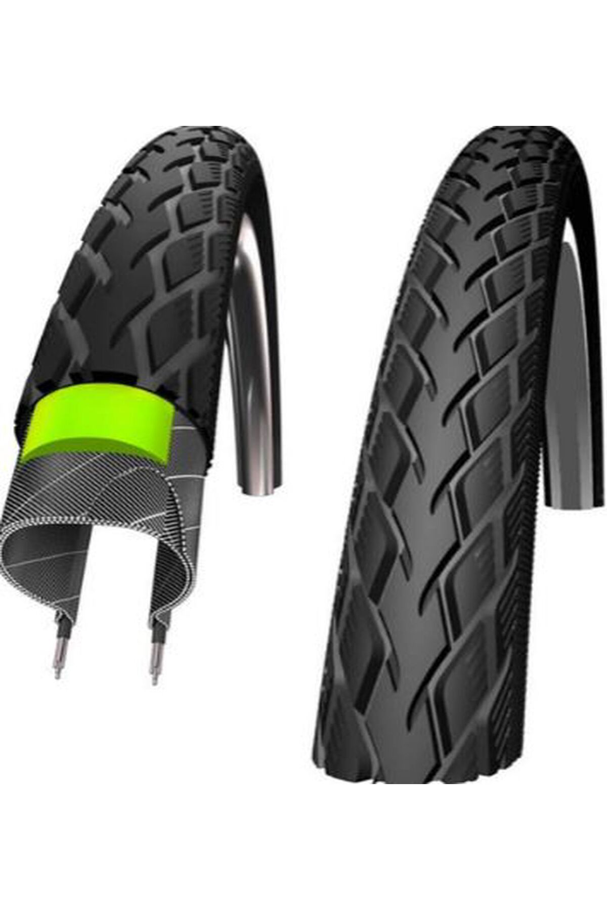 Schwalbe Marathon 700X38c Korumalı Lastik (Çift 2 Adet) Schwalbe Marathon 700X38c Korumalı Lastik (Çift 2 Adet)