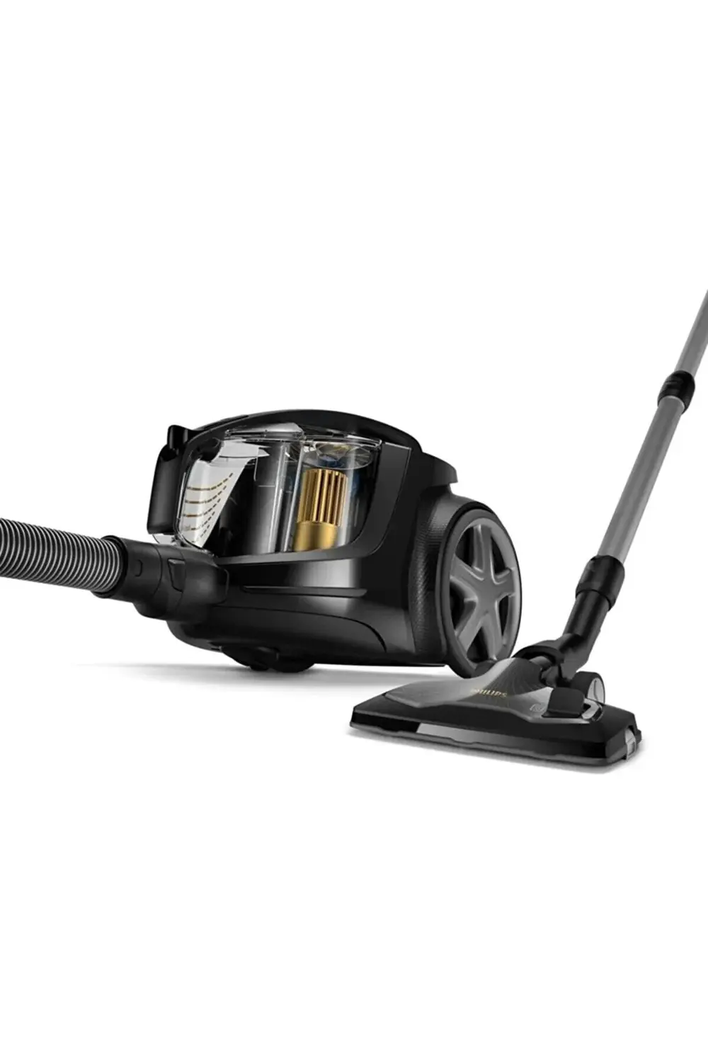 Philips Marathon Ultimate 650 W Allergy H13 Filtre Siyah Torbasız Süpürge