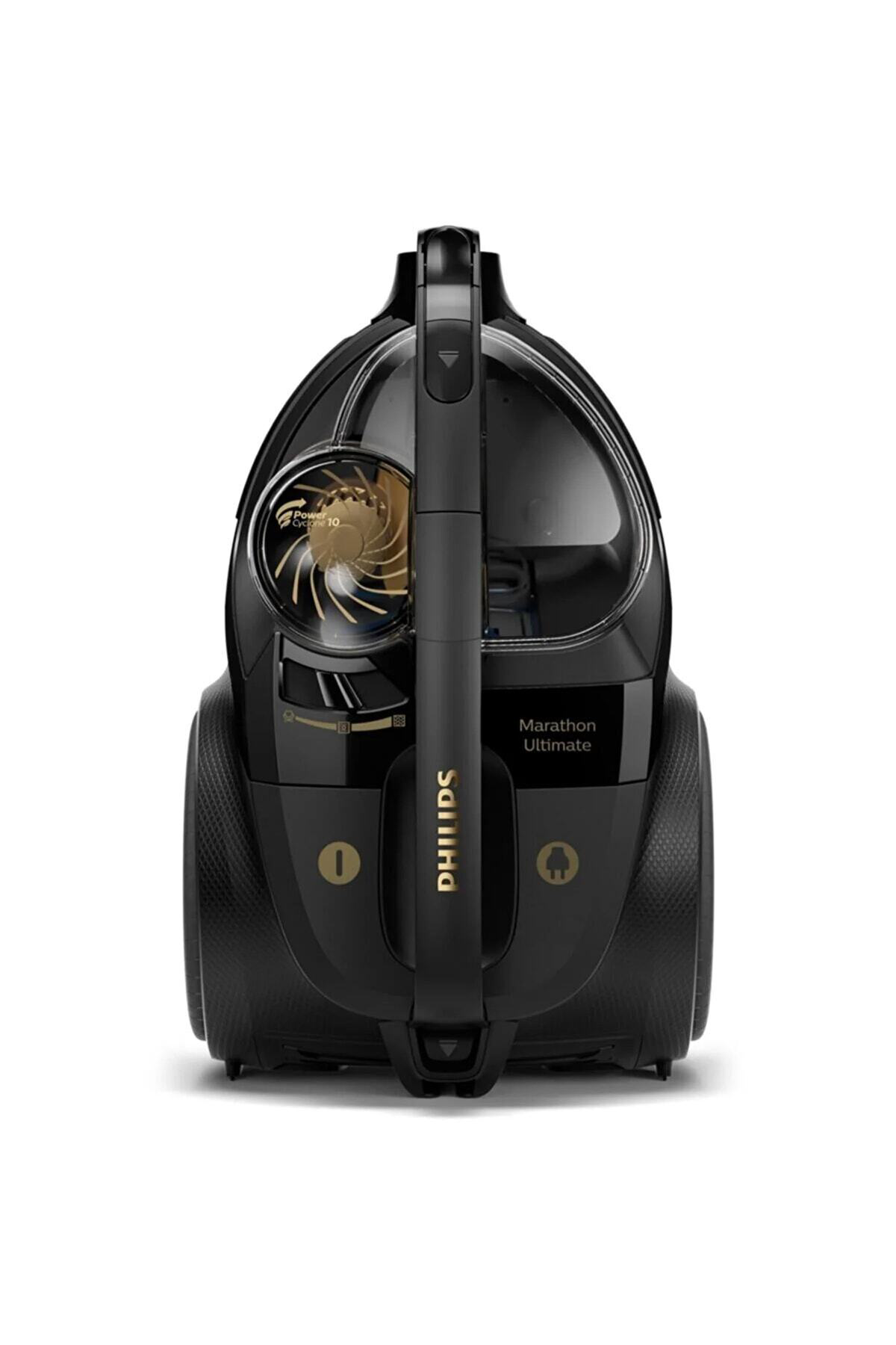Marathon Ultimate 650 W Allergy H13 Filtre Siyah Torbasız Süpürge