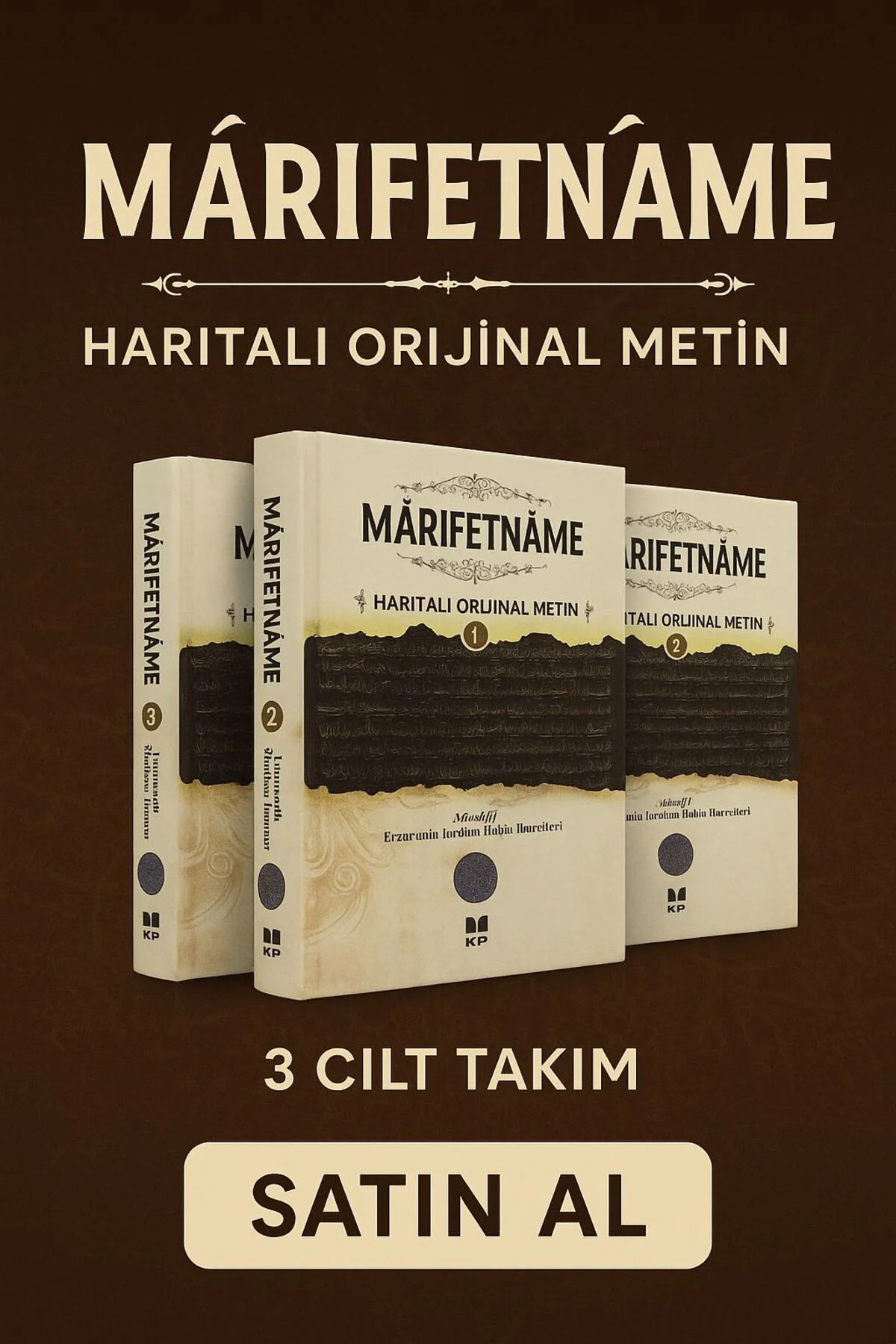 marifetname 3 cilt takım erzurumlu ibrahim hakkı kutulu ciltli se