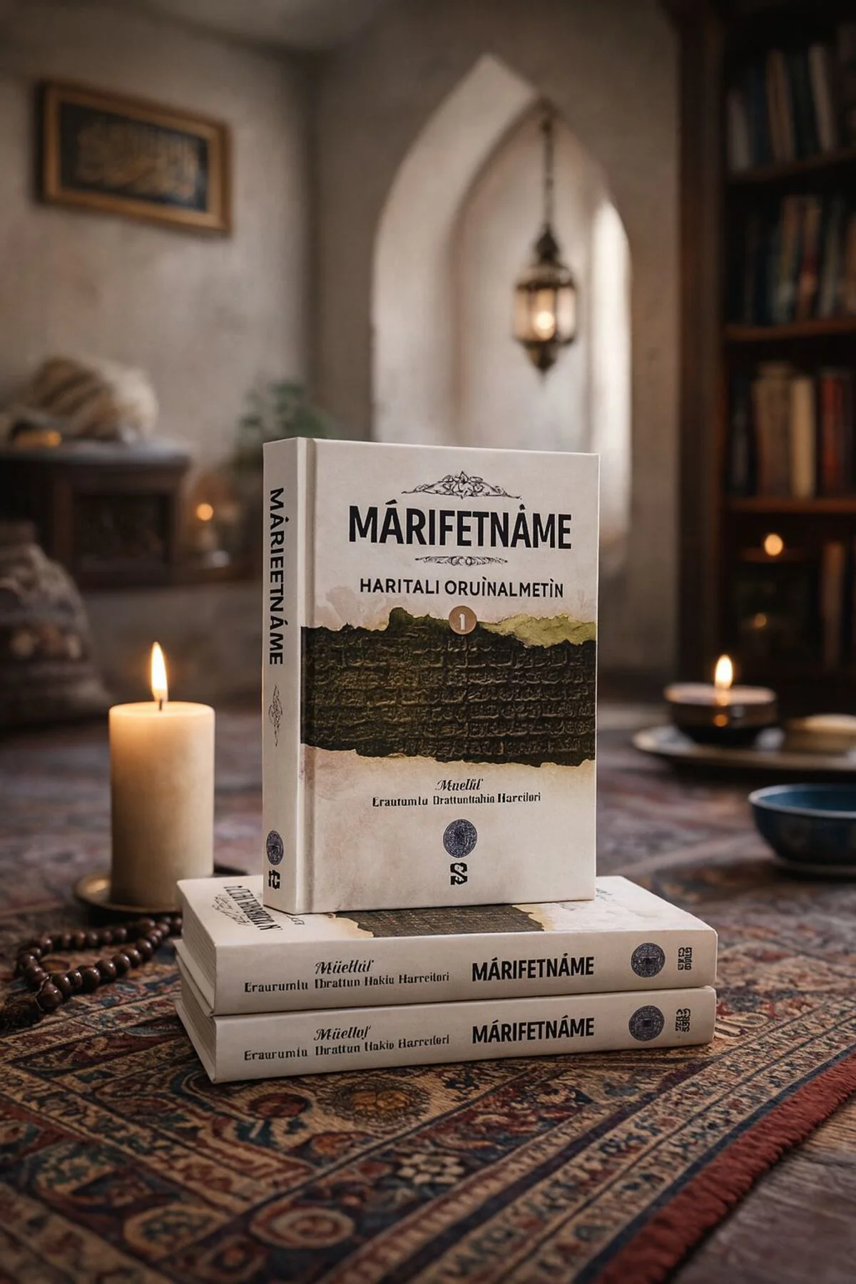 marifetname erzurumlu ibrahim hakkı 3 cilt takım orjinal tam meti