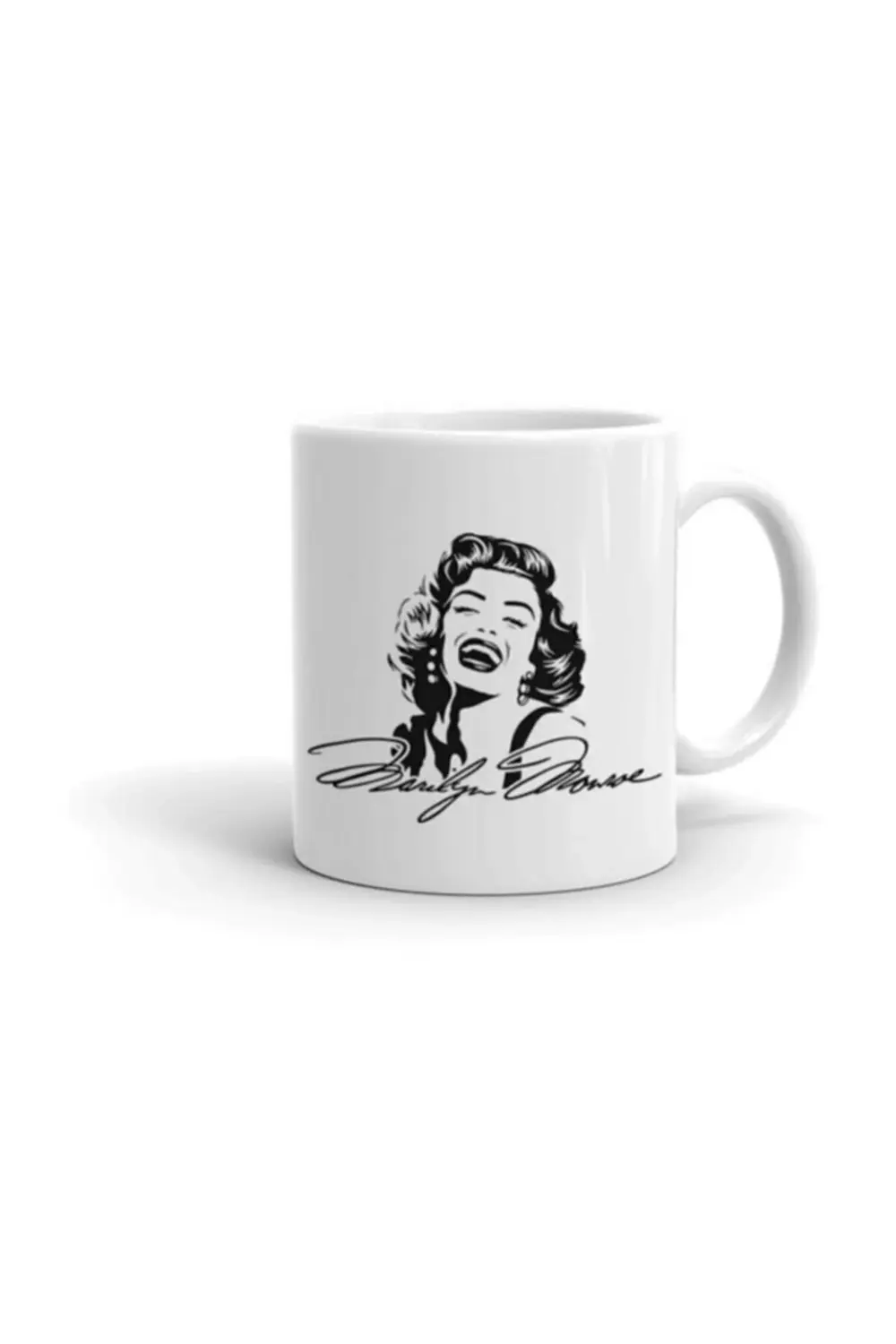 Marilyn Monroe Imza Baskılı Kupa/bardak