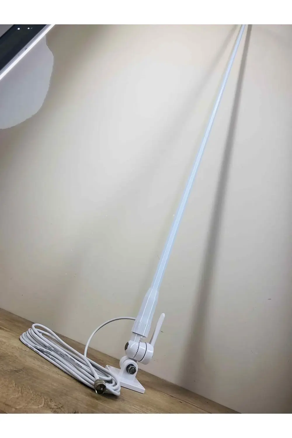 Marin Band Beyaz Fiber Anten VHF Bandı Deniz Telsizi Anteni 110 S