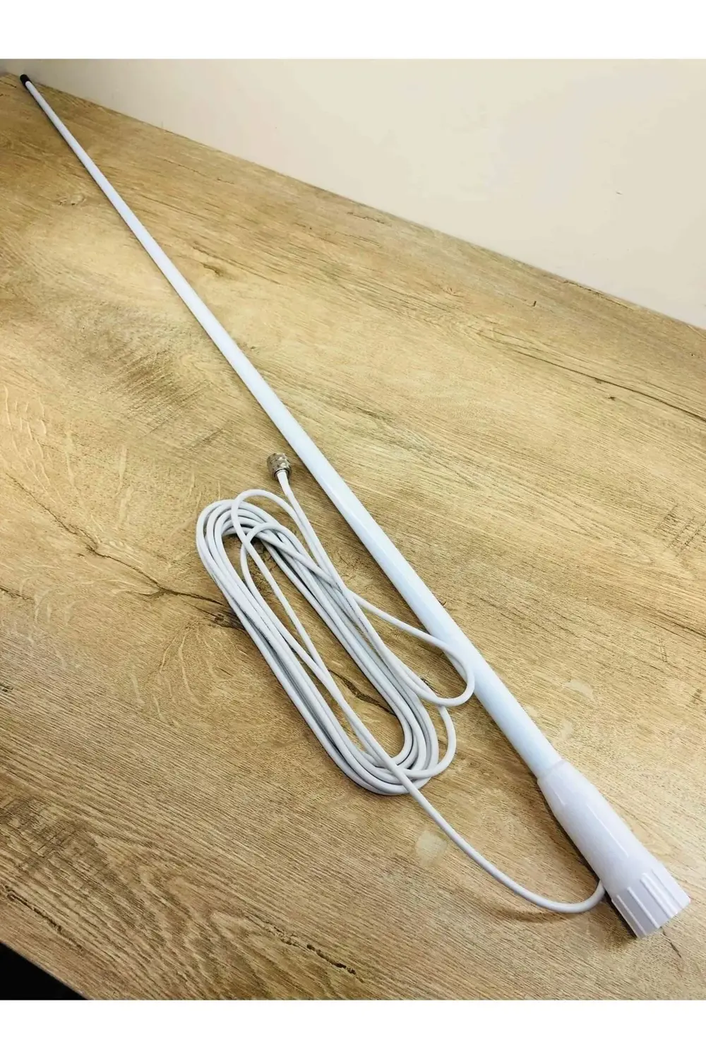 Marin Band Beyaz Fiber Anten Vhf Bandı Deniz Telsizi Anteni Tekne