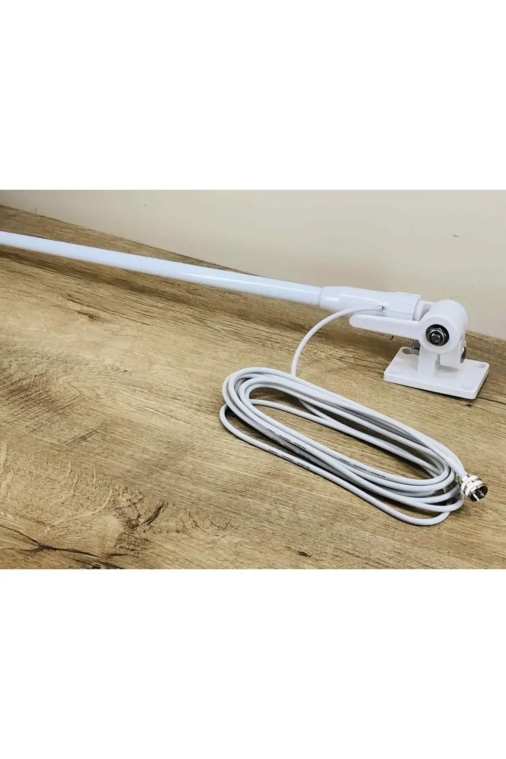 Marin Band Beyaz Fiber Anten VHF Bandı Deniz Telsizi Anteni 110 S