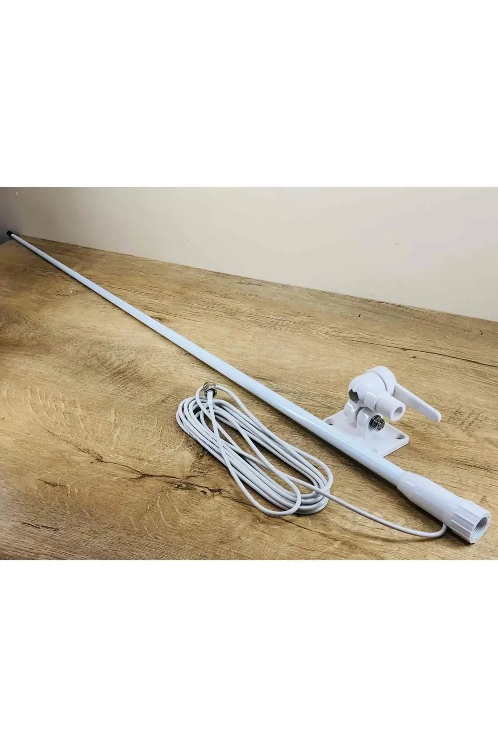 Marin Band Beyaz Fiber Anten Vhf Bandı Deniz Telsizi Anteni Tekne