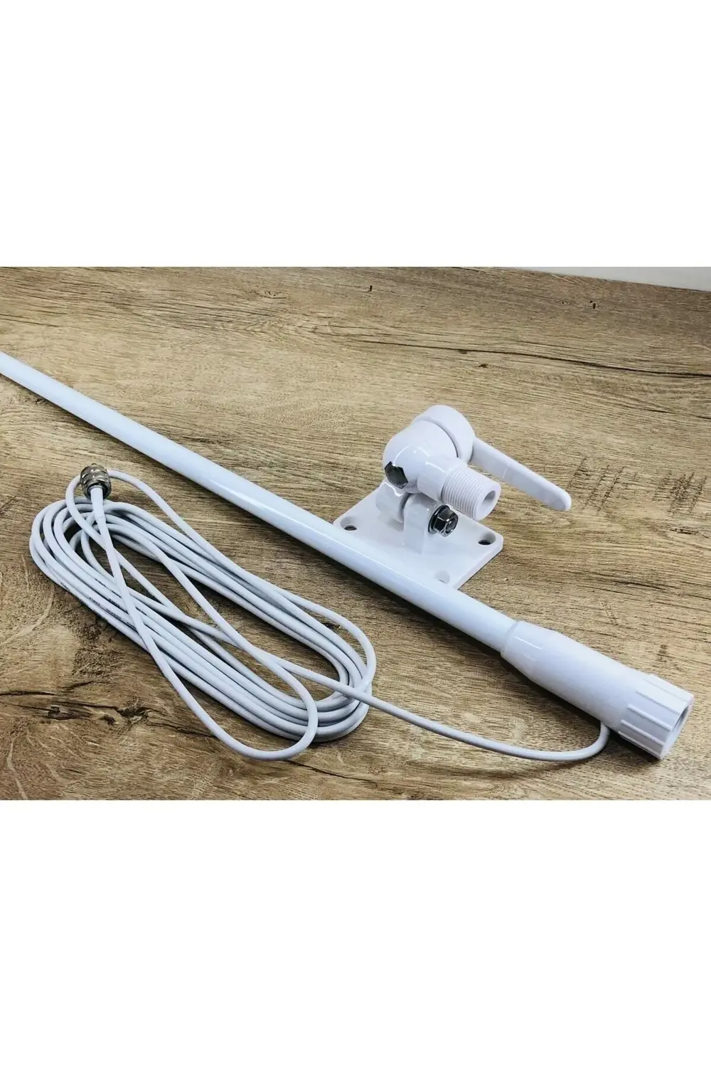 Marin Band Beyaz Fiber Anten VHF Bandı Deniz Telsizi Anteni 110 S