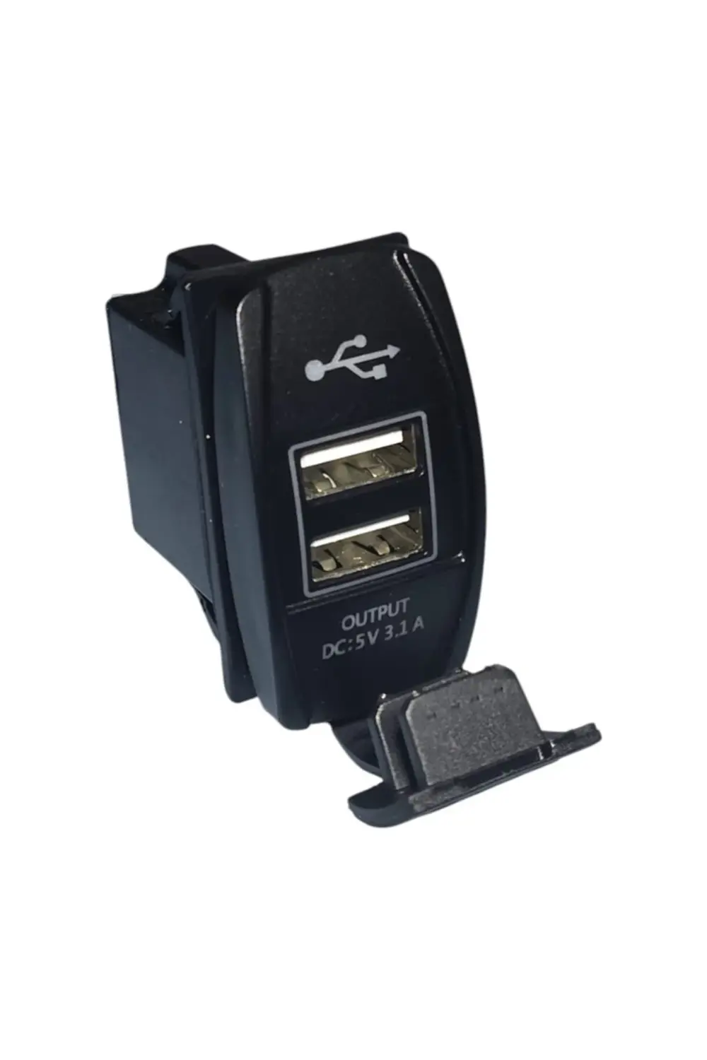 Marin Gömme Tip USB Şarj Portu 5V 3.1A | Çift USB-A Deniz Araçlar