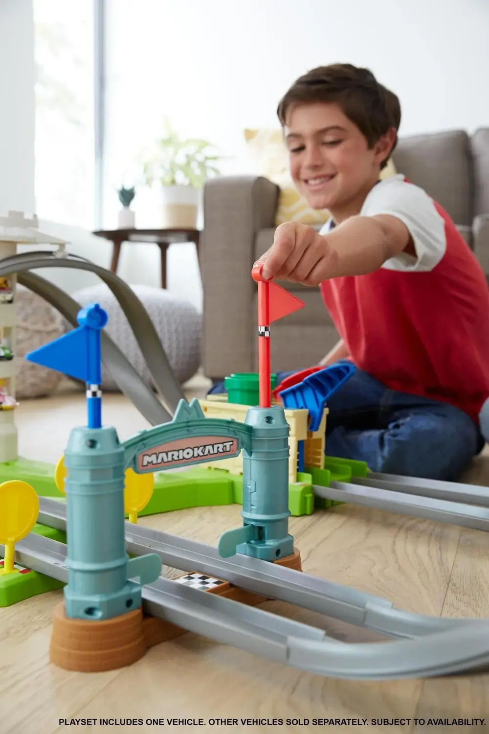 Mario Kart Çılgın Dönüş Parkuru Yarış Seti Ghk15