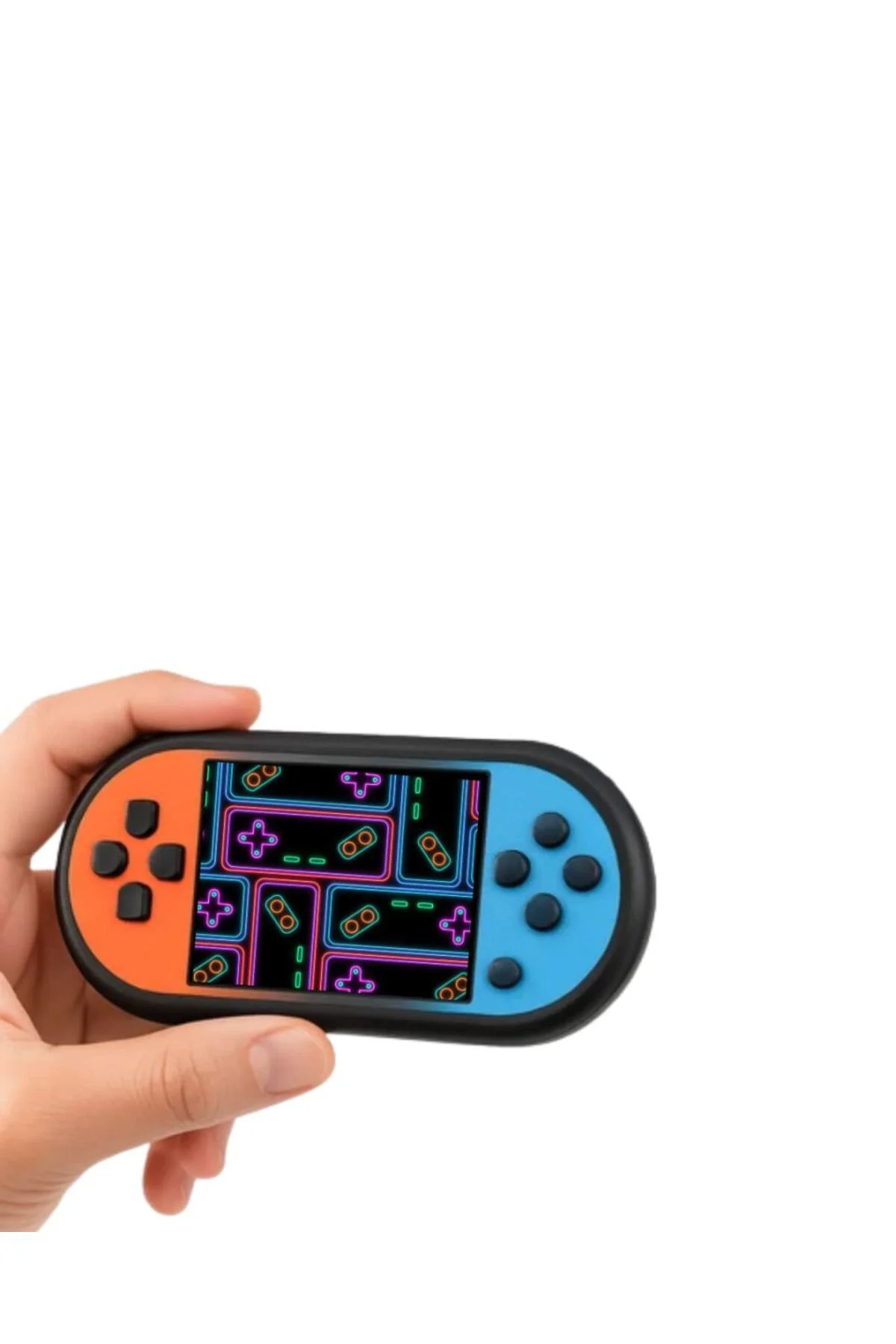Mario Oyunlu Mini El Konsolu Yüksek Çözünürlüklü Retro Oyun Cihaz