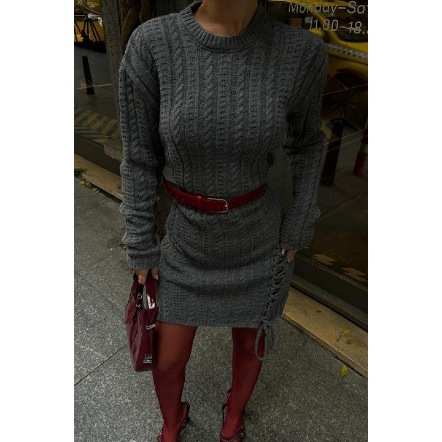 Marison Mini Triko Elbise