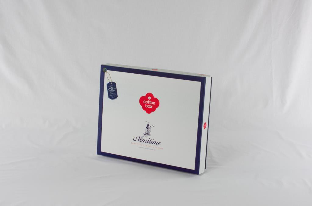 Maritime Nevresim Takımı Çift Kişilik Star Lacivert