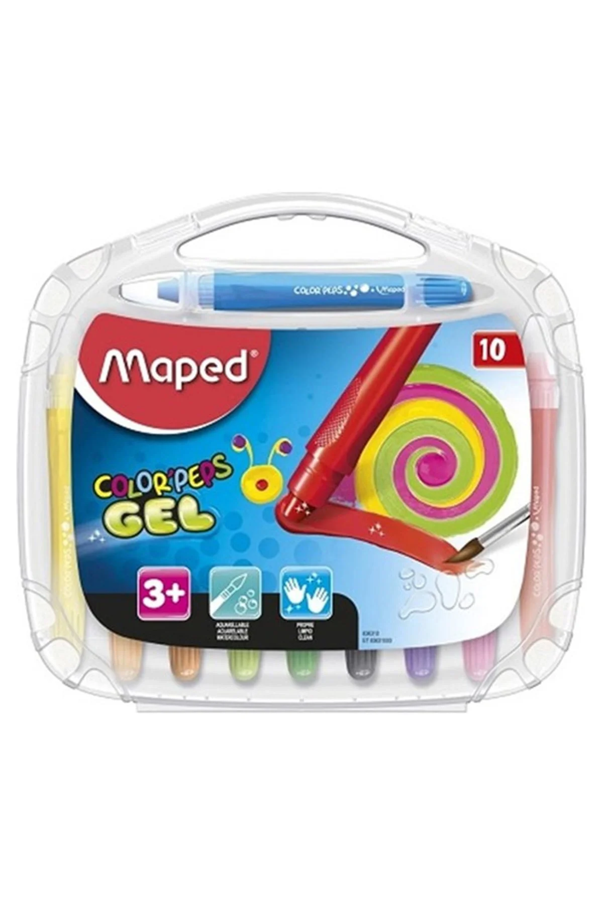 Marka: 10 Renk Color Peps Jel Mum Boya 836310