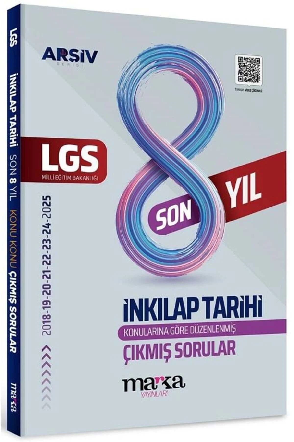 Marka 2026 8. Sınıf LGS İnkılap Tarihi Çıkmış Sorular Son 8 Yıl K