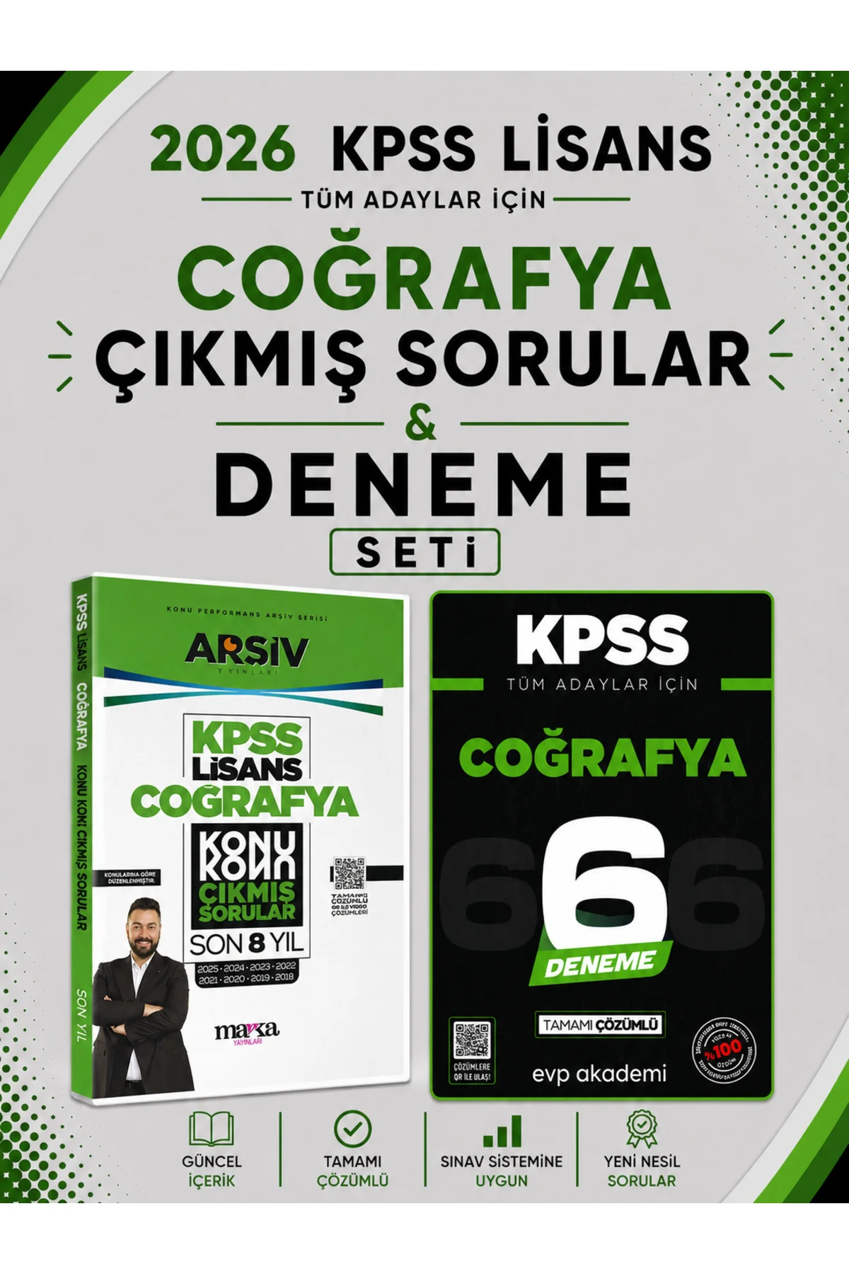 Marka 2026 KPSS Coğrafya Çıkmış Sorular & KPSS Coğrafya 6 Deneme Seti