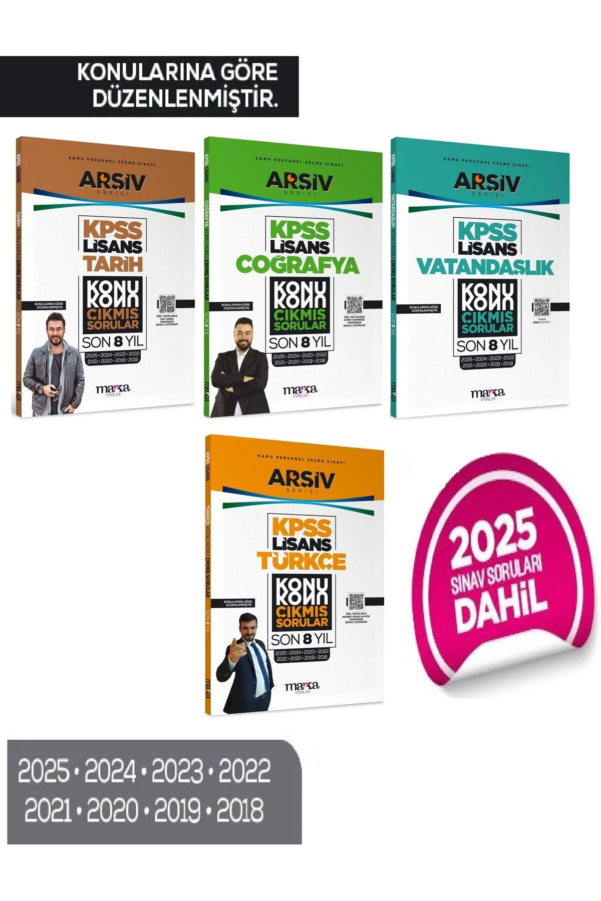 Marka 2026 KPSS Lisans Tarih + Coğrafya + Vatandaşlık + Türkçe Çı