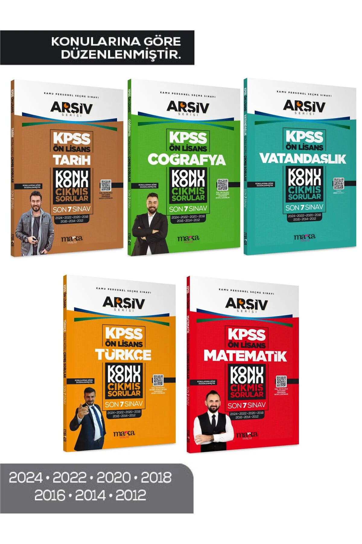 Marka 2026 KPSS Ön Lisans Çıkmış Sorular Son 7 Yıl Konularına Gör