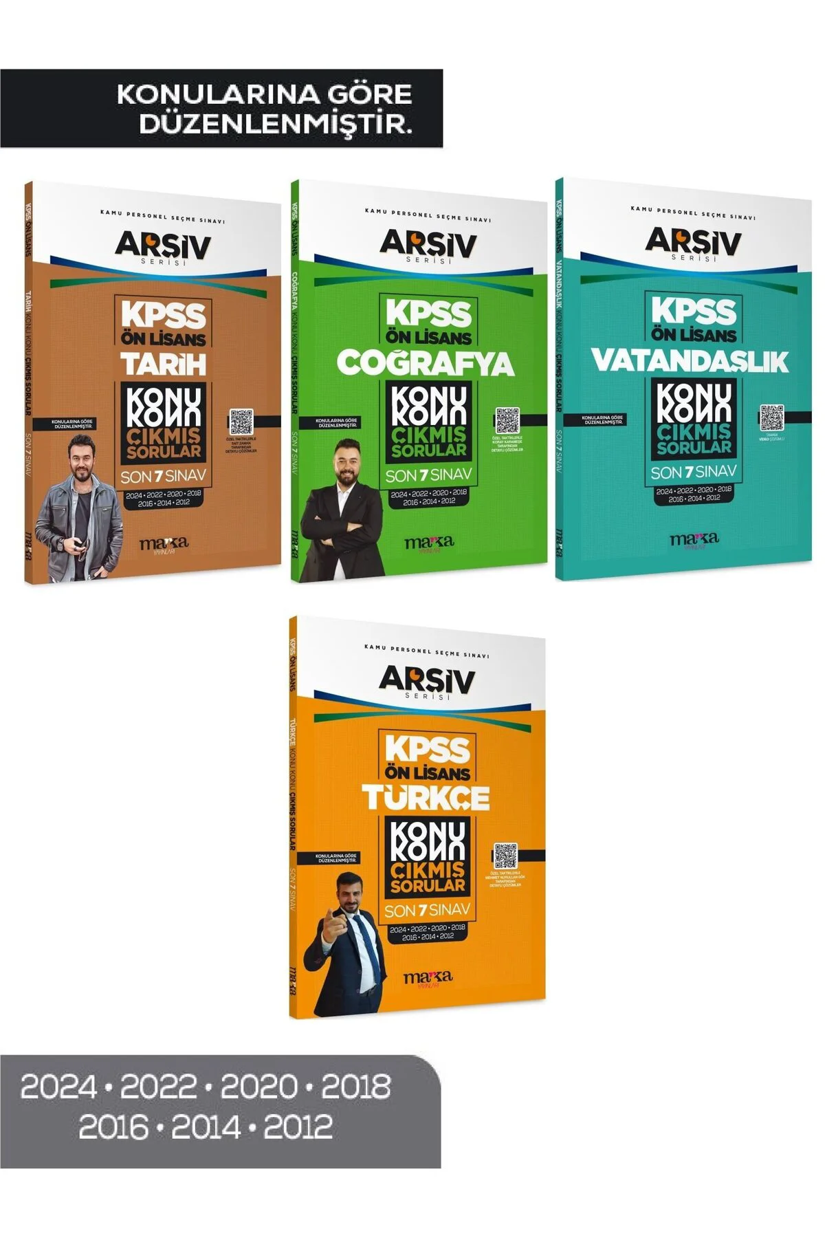 Marka 2026 KPSS Ön Lisans Tarih + Coğrafya + Vatandaşlık + Türkçe