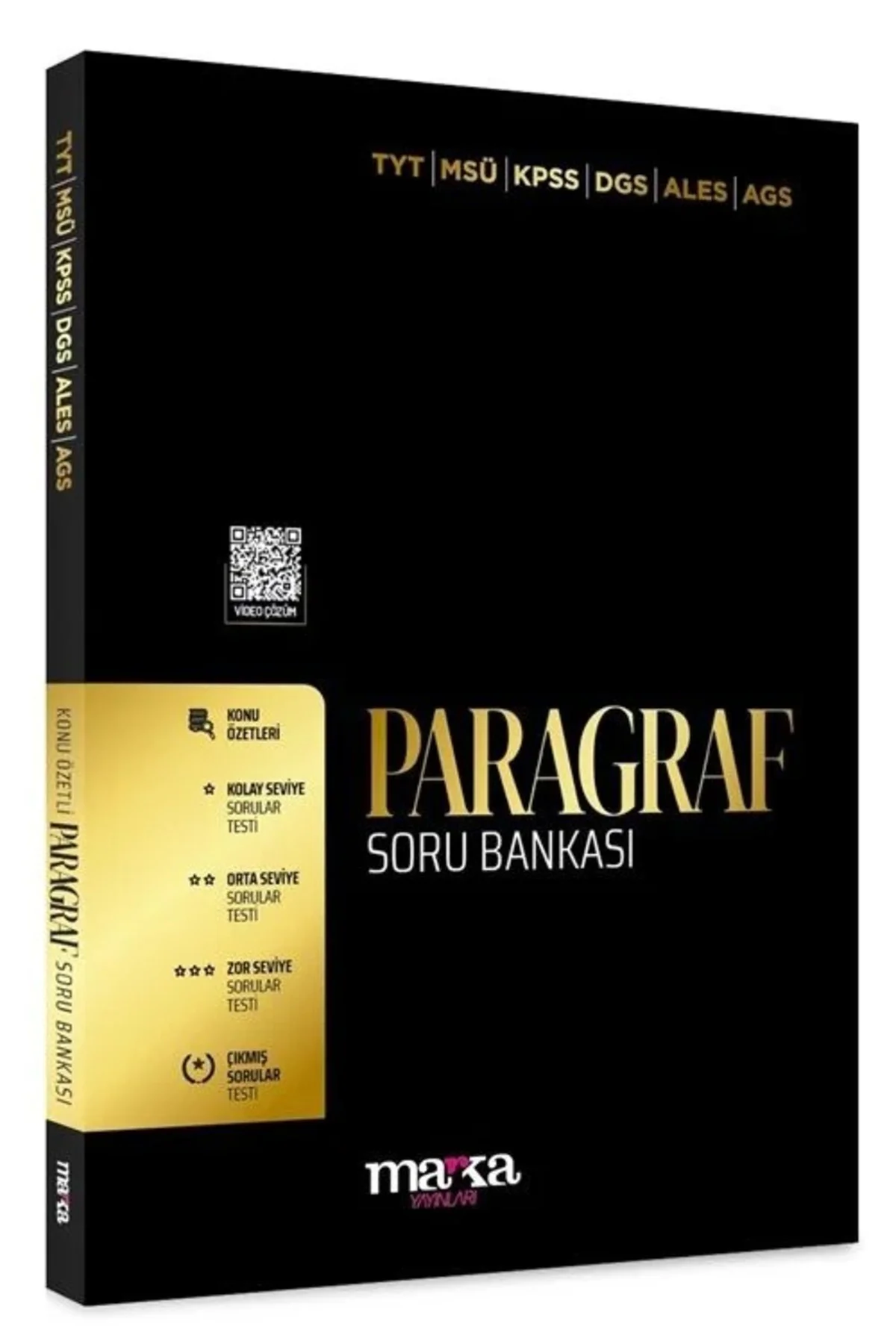 Marka 2026 YKS TYT Paragraf Konu Özetli Soru Bankası
