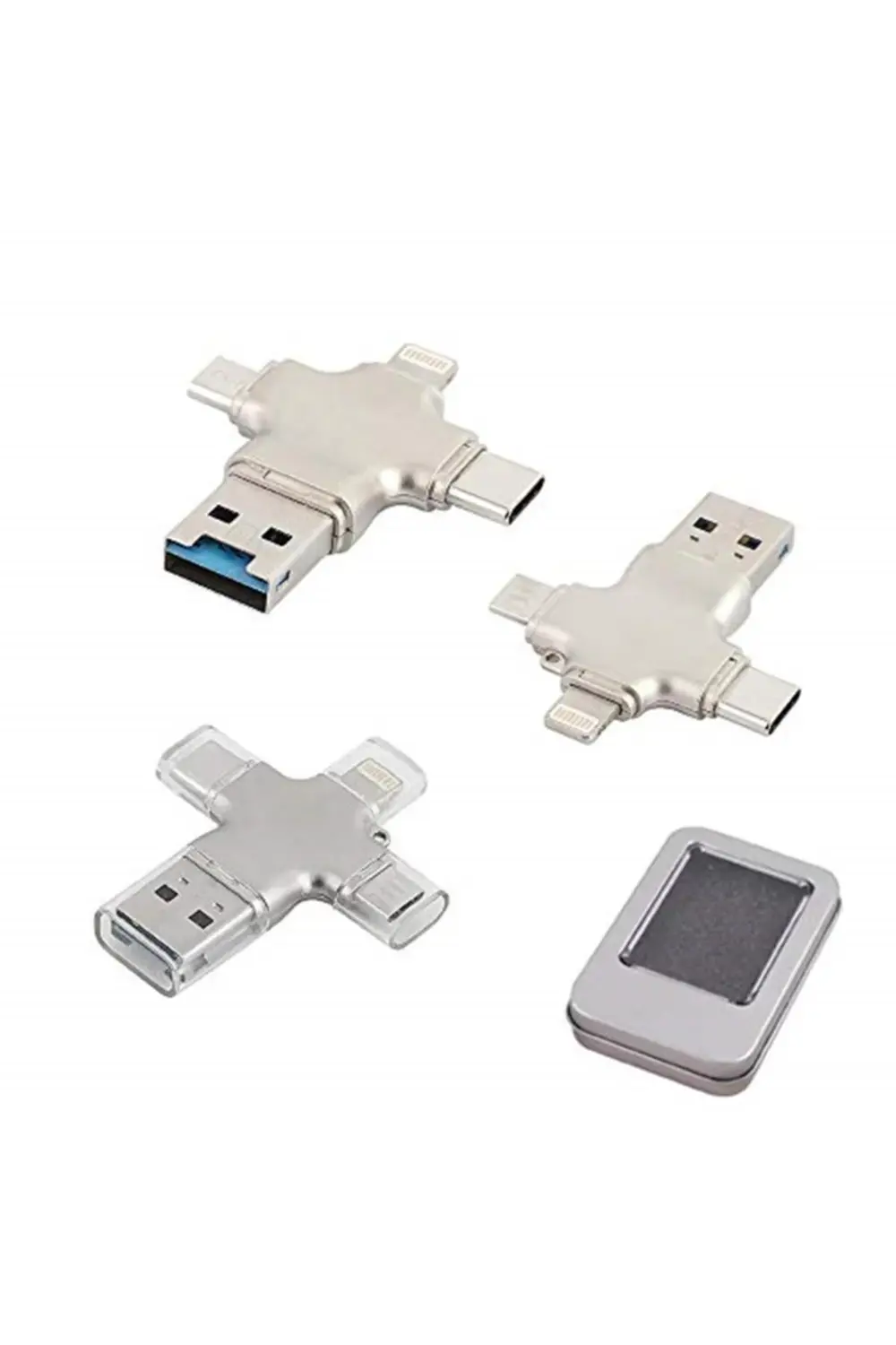 Marka: 204 Usb 2.0 Bellek, 16 Gb, Lightning, Otg, Type-c, Micro S
