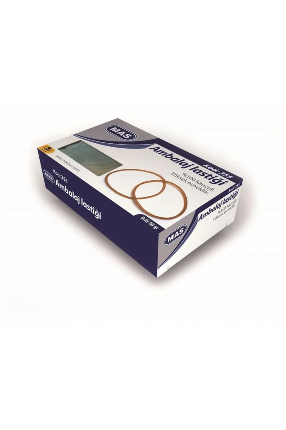 355 Kauçuk Lastik 50 Gr.kutu