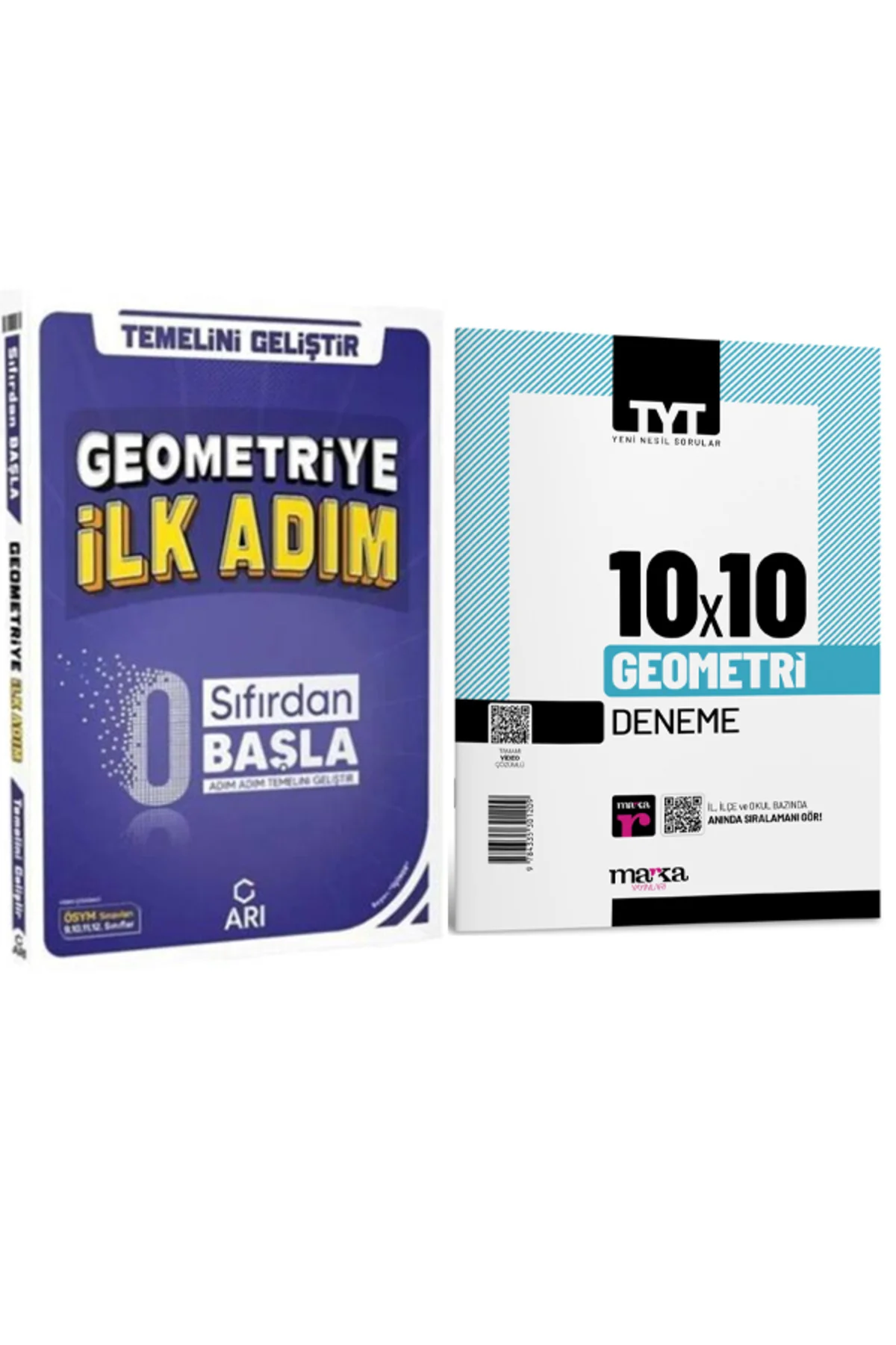 Marka + Arı 2026 Geometri 0 Dan Başla + Deneme 2 li Set
