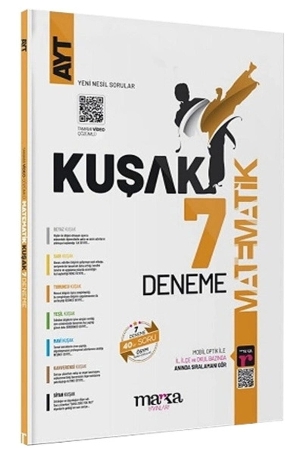 Marka AYT Matematik Kolaydan Zora 7 Kuşak Deneme Tamamı Video Çöz Marka AYT Matematik Kolaydan Zora 7 Kuşak Deneme Tamamı Video Çöz