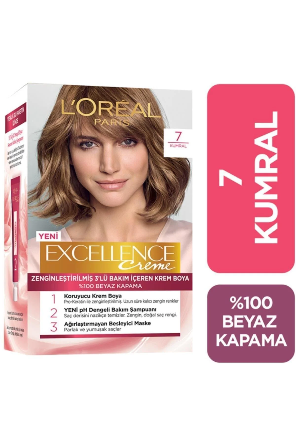 Marka: Creme Saç Boyası Kumral 7 Kategori: Saç Boyası