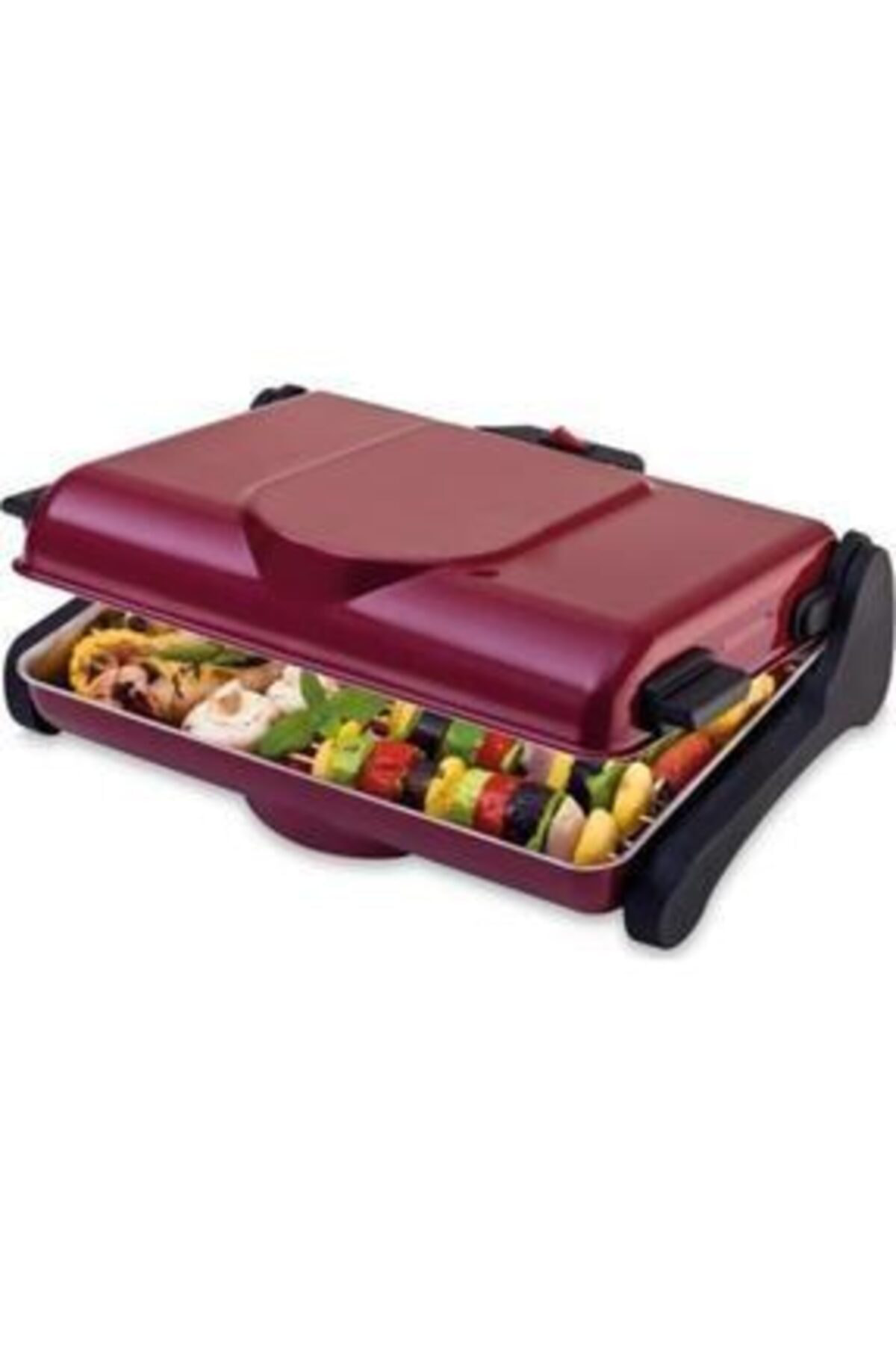 Cvs Marka Dn 2104 Kebabçı Model Mor Renk Elektrikli İzgara Wrhdr2104