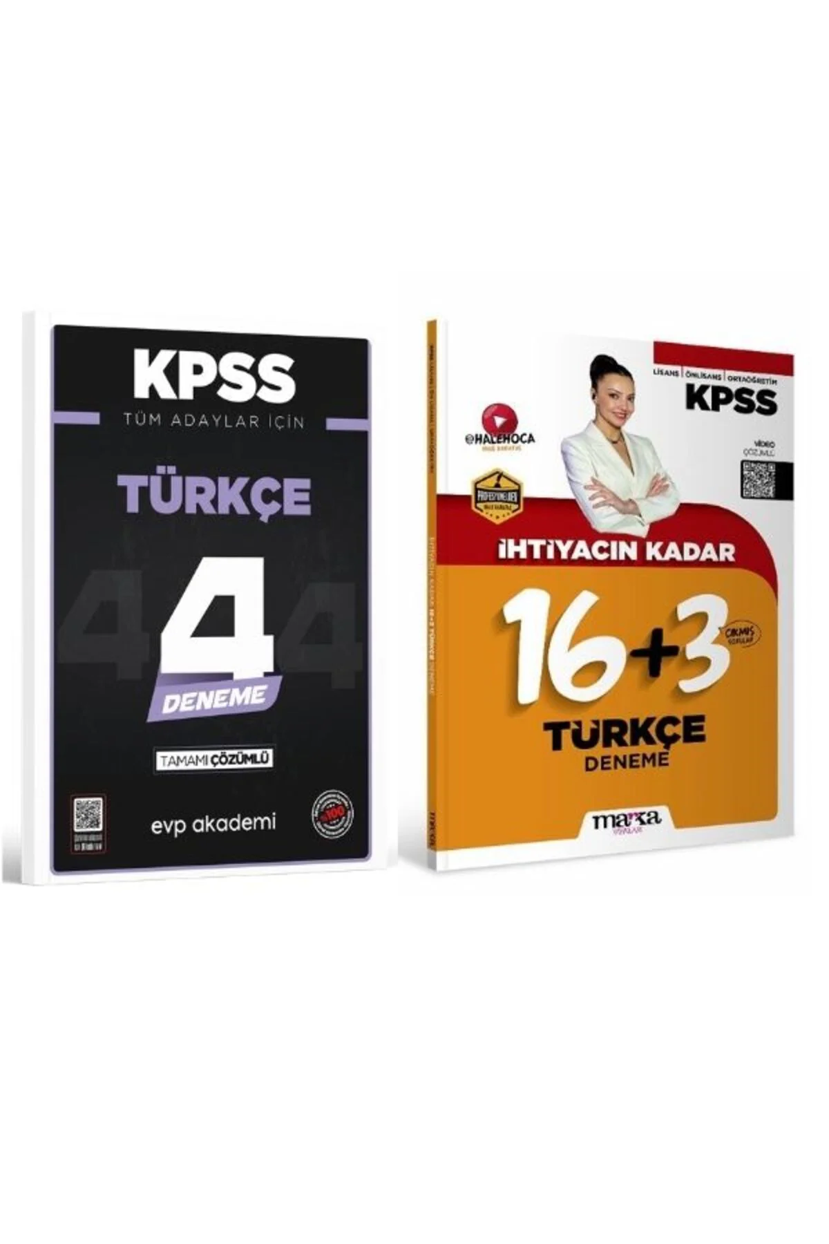 Marka + EVP İhtiyacın Kadar KPSS Türkçe 19+4 Deneme 2 li Set