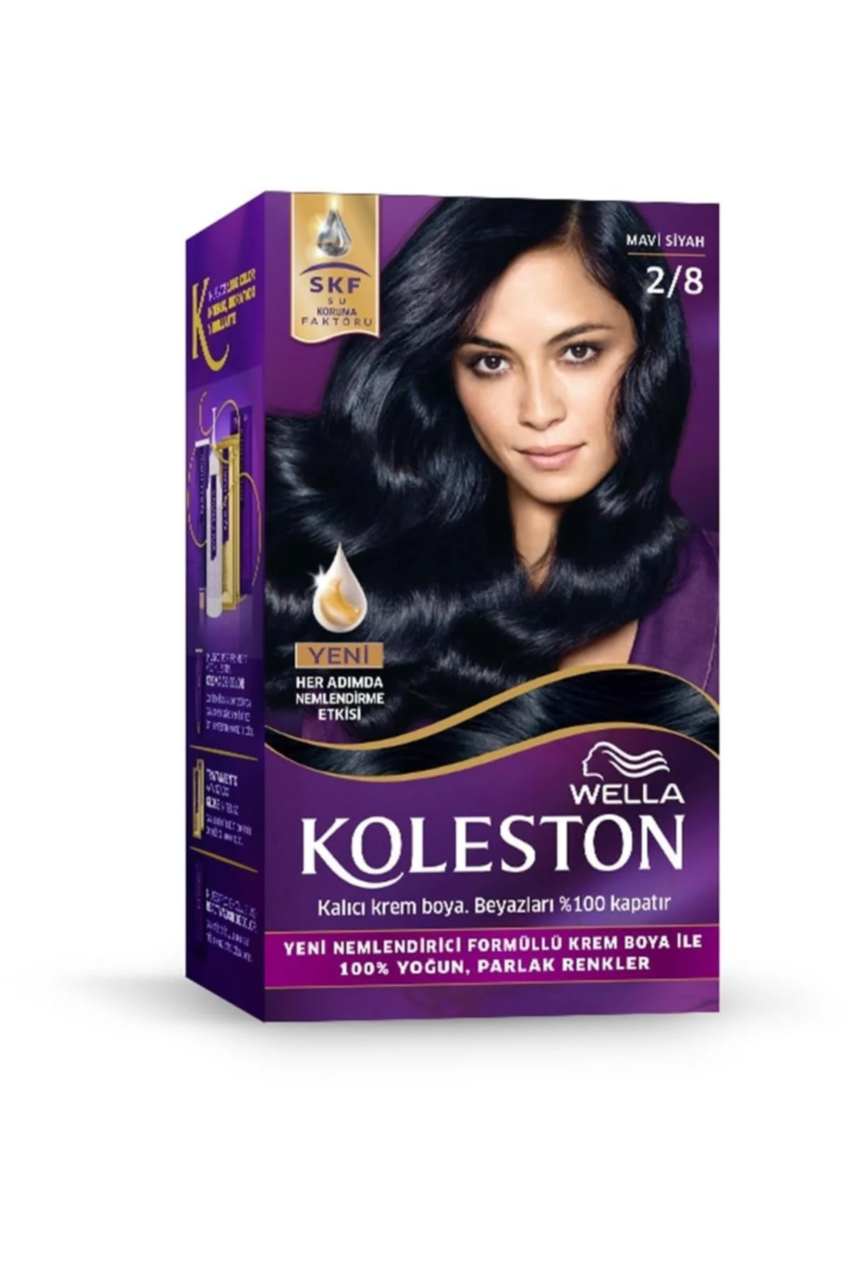 Marka: Koleston Kit Saç Boyası 2/8 Mavi Siyah Kategori: Saç Boyas