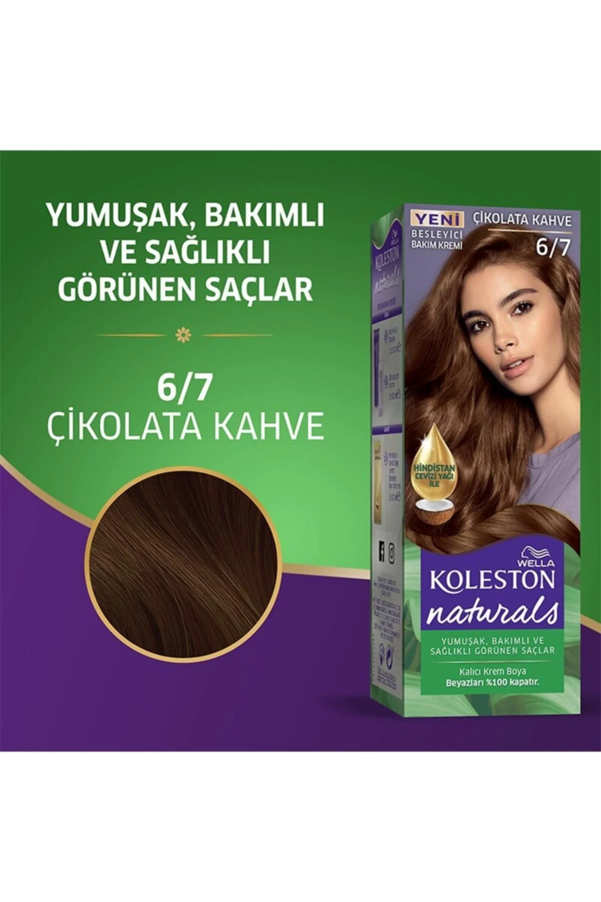 Marka: Koleston Naturals Saç Boyası 6/7 Çikolata Kahve Kategori: 