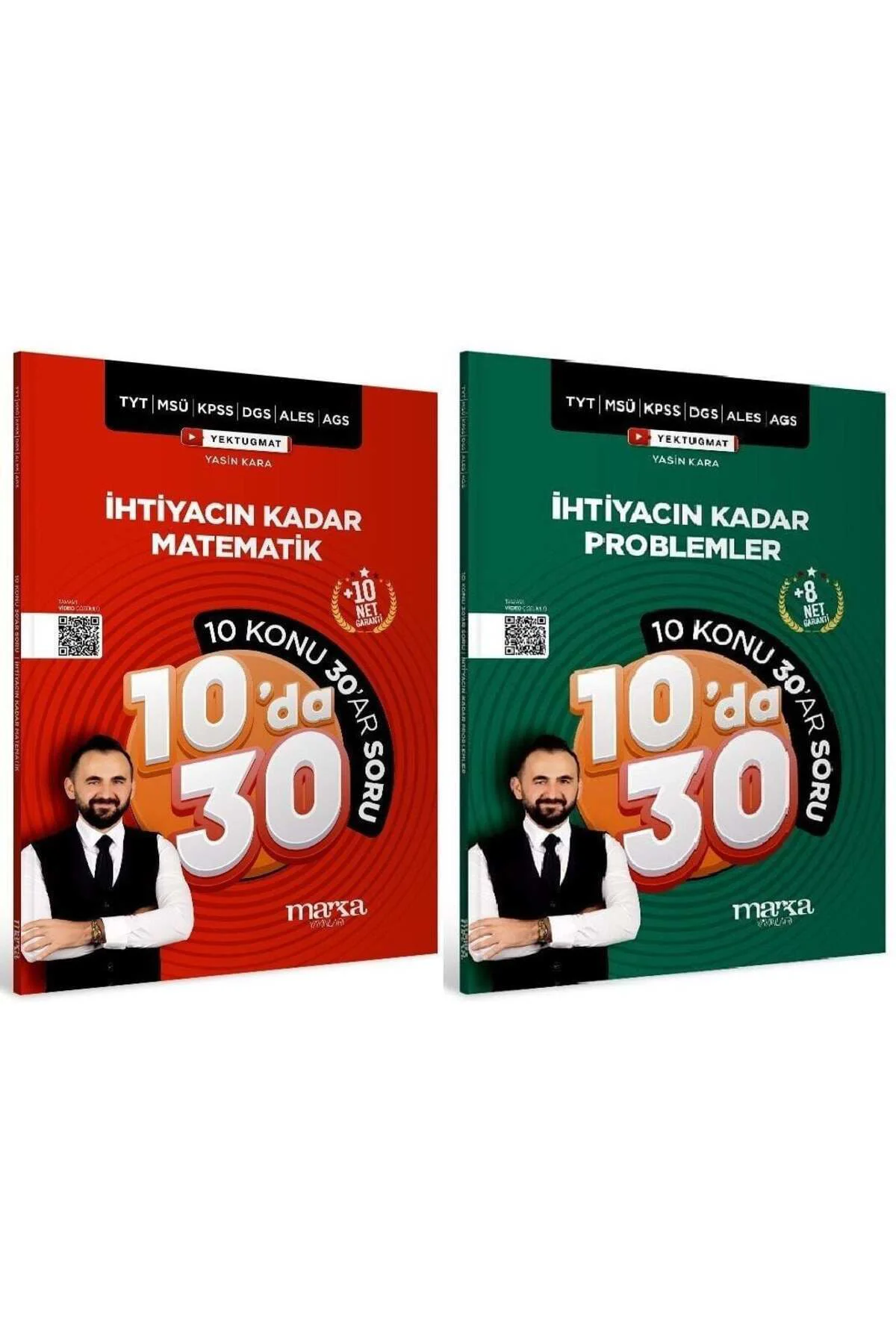 Marka KPSS MEB-AGS TYT MSÜ DGS ALES İhtiyacın Kadar Matematik + Problemler 10 da 30 Soru Bankası 2 l Fiyatı, Yorumları ve Özellikleri