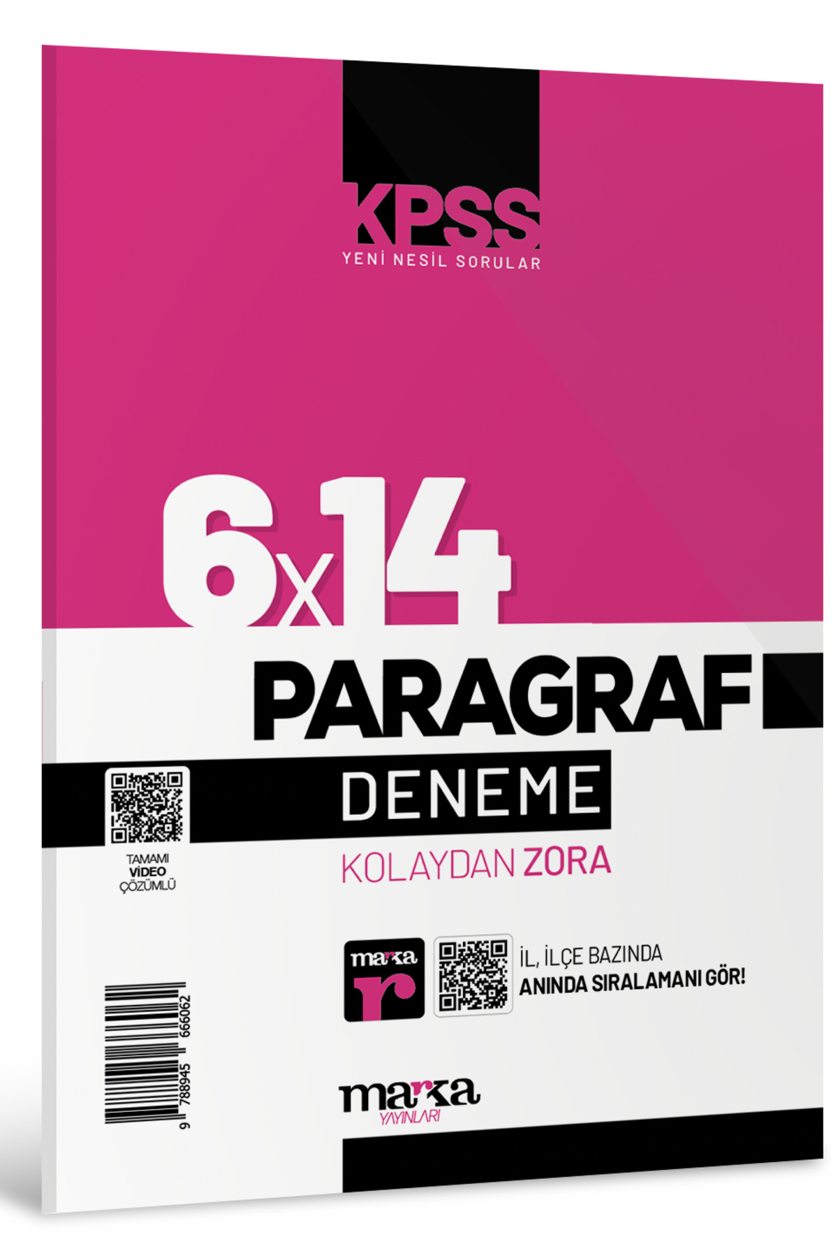 Marka KPSS Paragraf 6x14 Tamamı Video Çözümlü Deneme Marka KPSS Paragraf 6x14 Tamamı Video Çözümlü Deneme